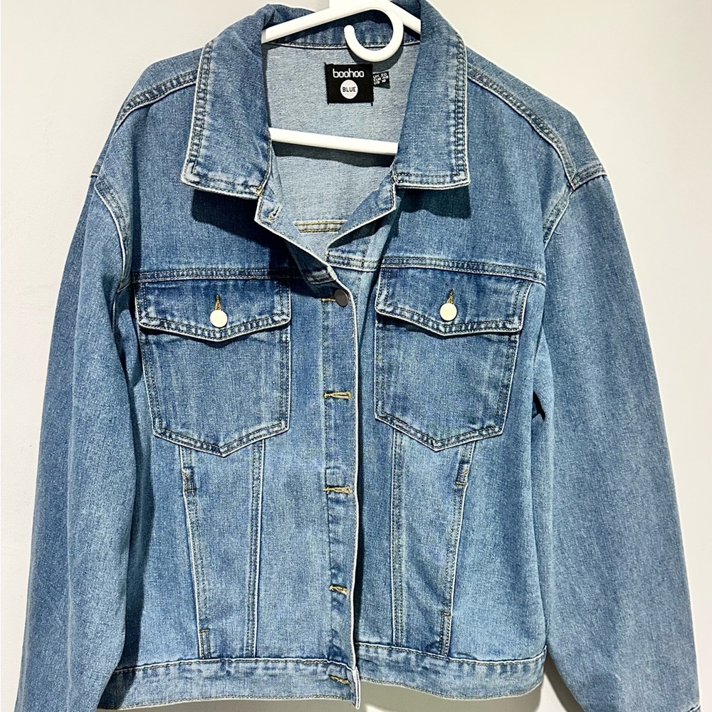 Boohoo Classic Blue Jean Jacket